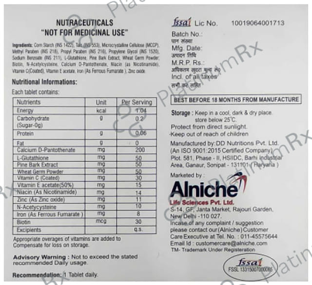 Nutriklas Tablet