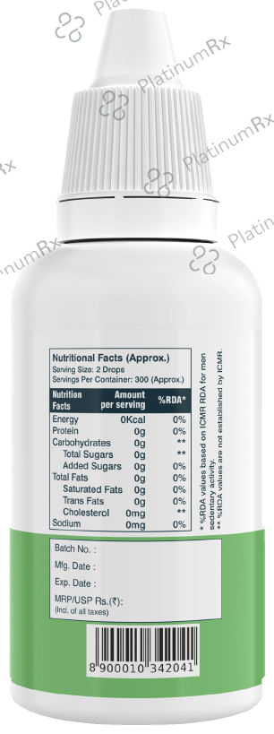 NutritJet Stevia Liquid Drops