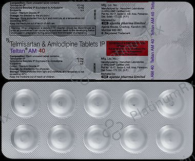 Teltan AM 40mg/5mg Tablet