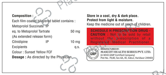Cilmax-MT 10/50 Tablet