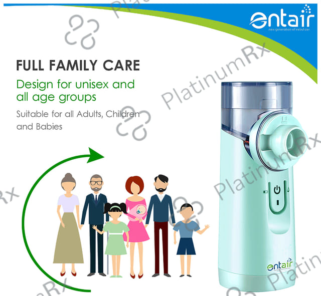 Entair YS 30 Portable Mesh Nebulizer Blue