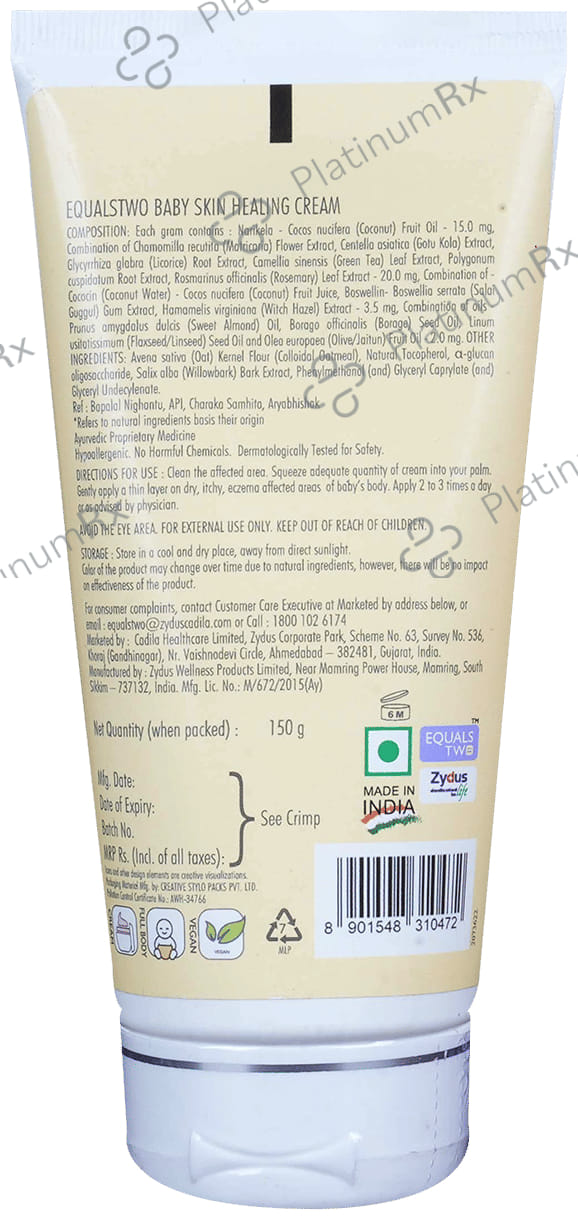 Equals Two Skin Healing Cream 150gm