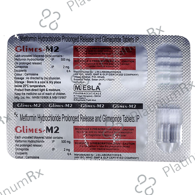 Glimes-M 2 Tablet PR