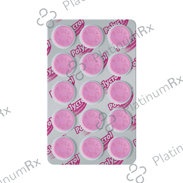 Polycrol Antacid Antigas Tablet (15 Each)