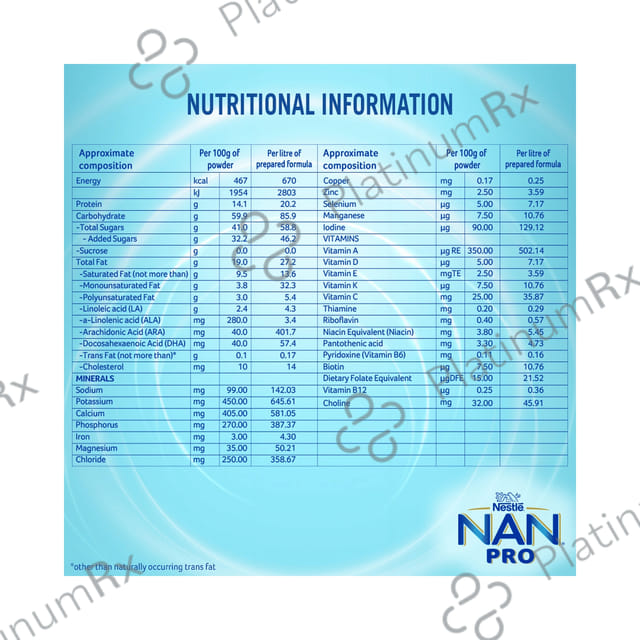 Nan Pro 2 Full Form Refill Powder 400gm