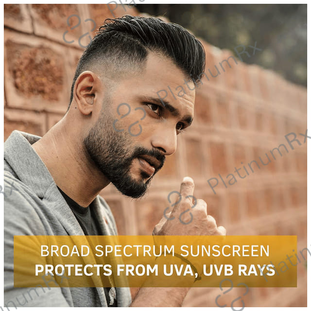 Ustraa Sun Screen for Men SPF 50+ Cream 100gm
