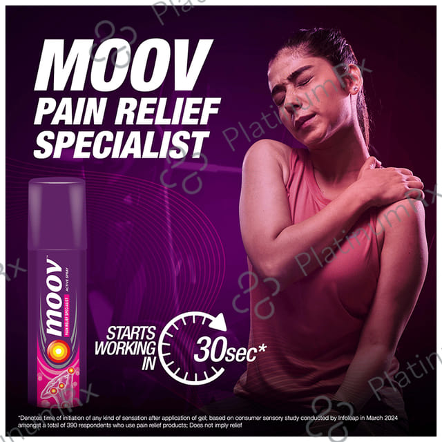 Moov 100% Ayurvedic Pain Relief Spray 50gm