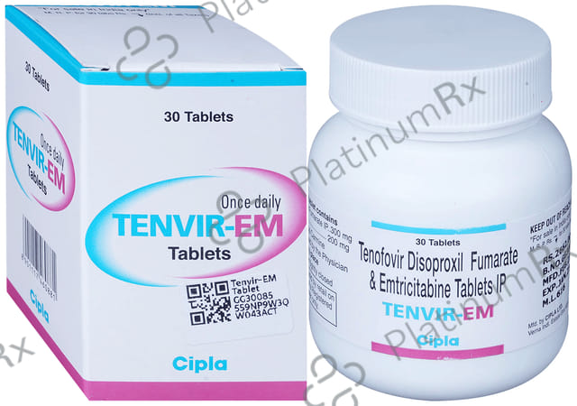 Tenvir EM 200/300mg Tablet 30s