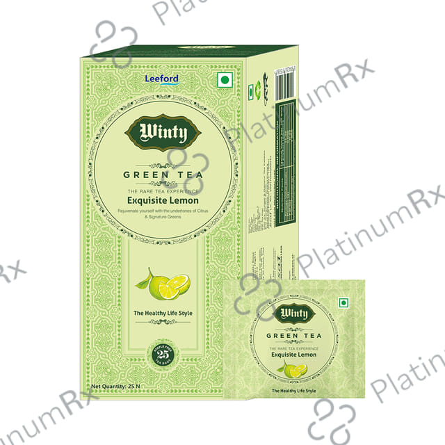 Leeford Exquisite Lemon Green Tea Bag (1.7gm Each)