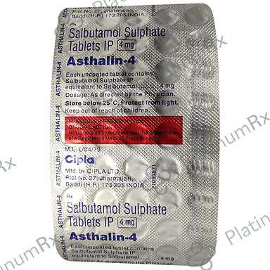 Asthalin 4mg Tablet 45s