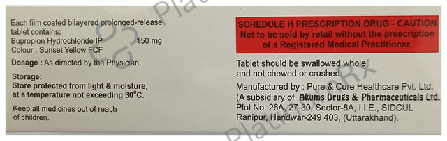 Bupioset 150 Tablet PR