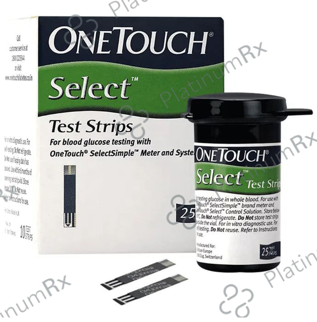 Onetouch Select Test Strip (Only Strips) 25s