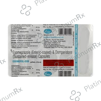 Esomefol DSR 30/40mg Capsule 10s