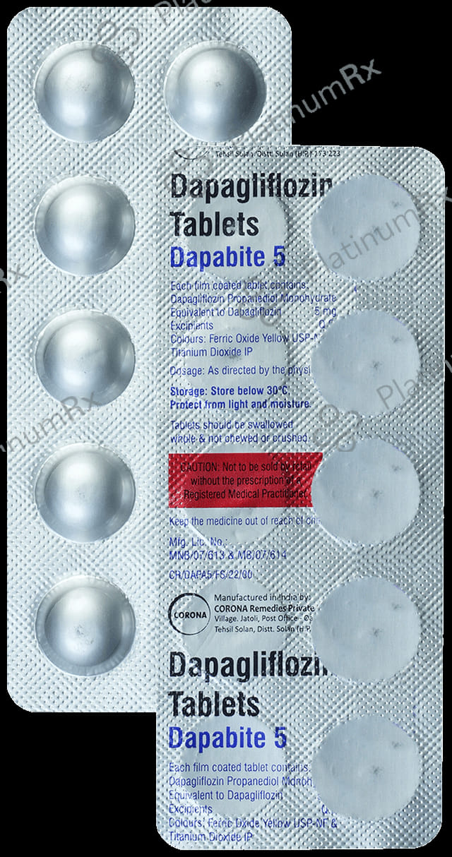 Dapabite 5mg Tablet 10s