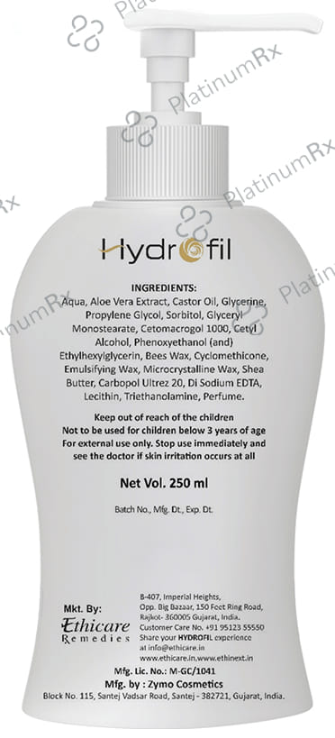 Hydrofil Hand Moisturizing Lotion 250ml