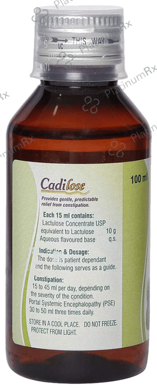 Cadilose 10mg Oral Solution 100ml