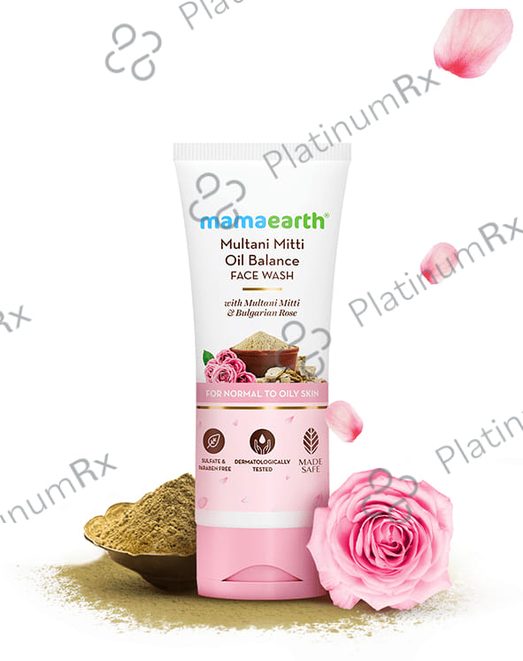 Mamaearth Multani Mitti Face Wash 100ml