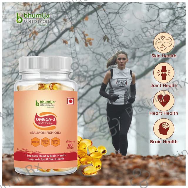 Bhumija Lifesciences Omega 3 Softgel 60s