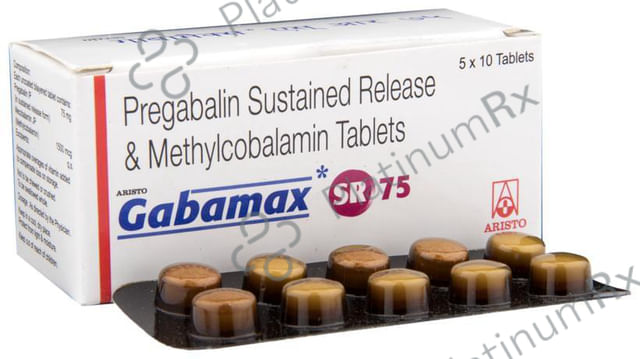 Gabamax SR 75 Tablet
