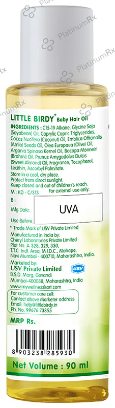 Little Birdy Baby Hair Oil 90ml