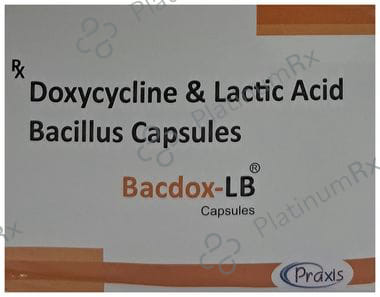 Bacdox LB 100mg/5M Capsule 10s