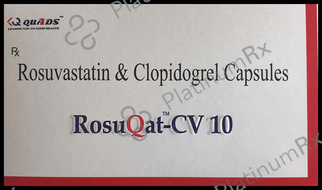 Rosuqat CV 10/75mg Capsule 10s
