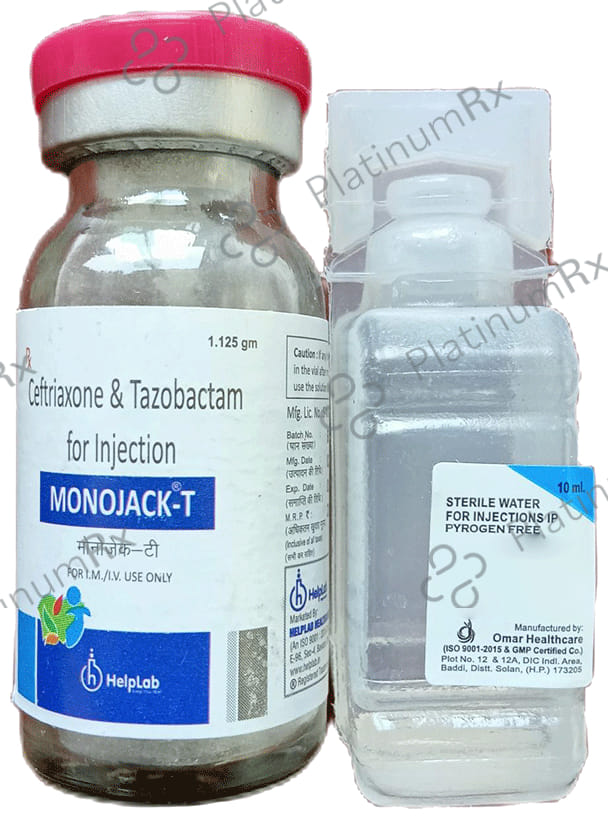 Monojack-T 1000mg/125mg Injection