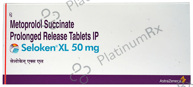 Seloken XL 50mg PR Tablet 30s