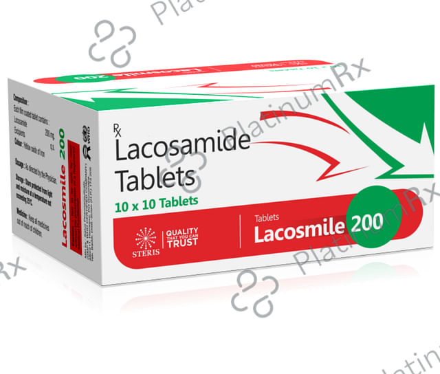 Lacosmile 200mg Tablet 10s