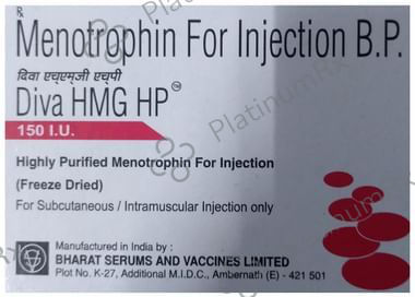 Diva Hmg HP 150IU Injection