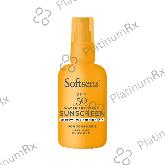Softsens Water Resistant Sunscreen SPF 50 Lotion 20ml