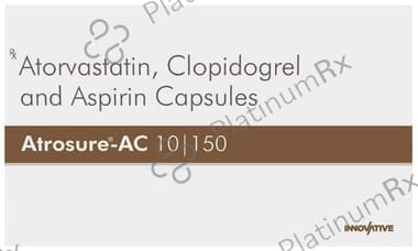 Atrosure AC 10/150/75mg Capsule 10s