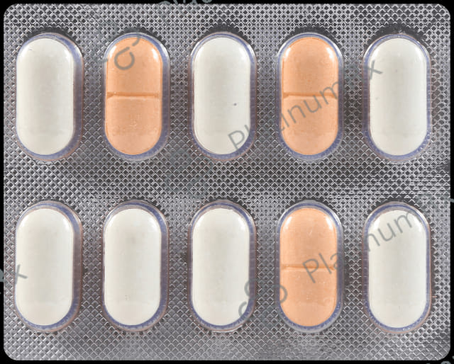 Gride M Forte 2/500mg Tablet PR 10s