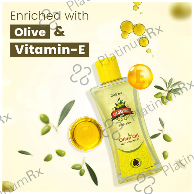 Oligro Olive Oil with Vitamin-E 200 Oil