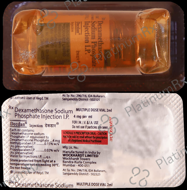 Decdan 4mg Injection 2ml