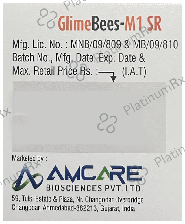 Glimebees M 1 SR Tablet 10s