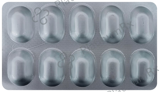 Emildap Trio Forte 10/1000/100mg Tablet ER 10s