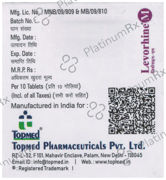 Levorhine M 5mg/10mg Tablet