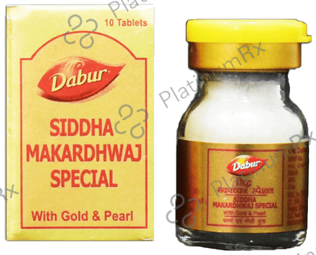 Dabur Siddha Makardhwaj Special - Reduces Fatigue & Helps in Rejuvenation - Anti-Ageing