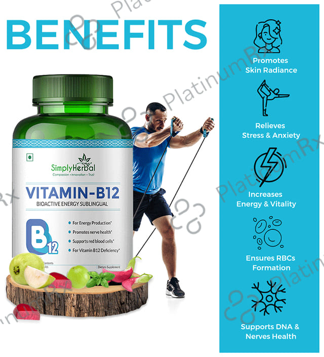 Simply Herbal Vitamin B12 Capsule