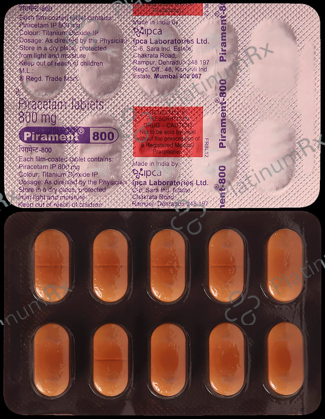 Pirament 800mg Tablet 10s