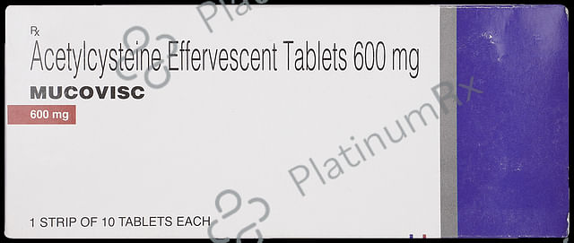 Mucovisc 600mg Effervescent Tablet