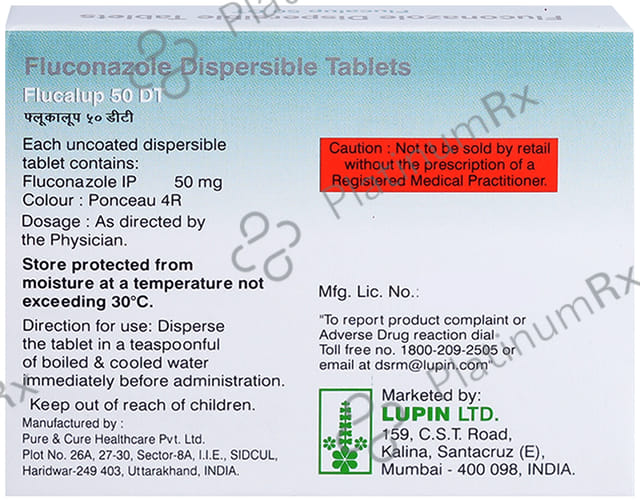 Flucalup 50mg DT Tablet 4s