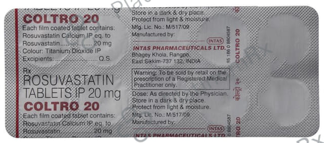 Coltro 20mg Tablet 10s