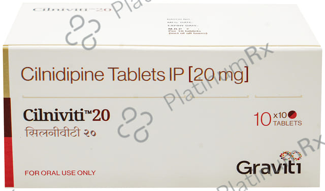 Cilniviti 20mg Tablet 10s