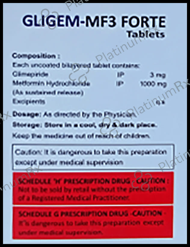 Gligem-MF3 Forte Tablet SR