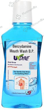 Uvdyne Mouth Wash 500 Mouth Wash