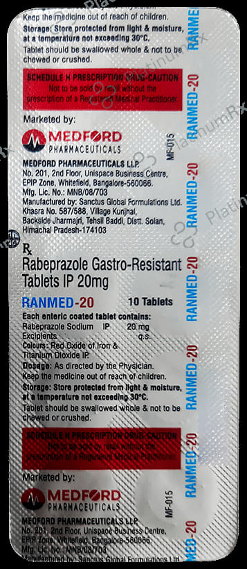 Ranmed 20 Tablet