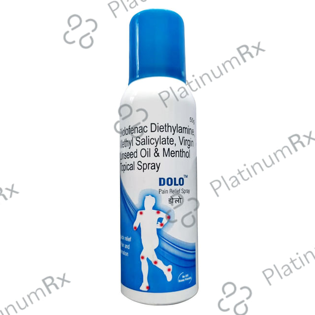 Dolo Pain Relief Spray 55gm