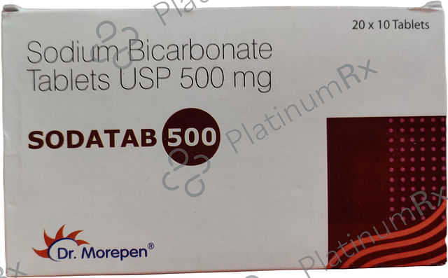 SodaTab 500mg (White) Tablet 10s